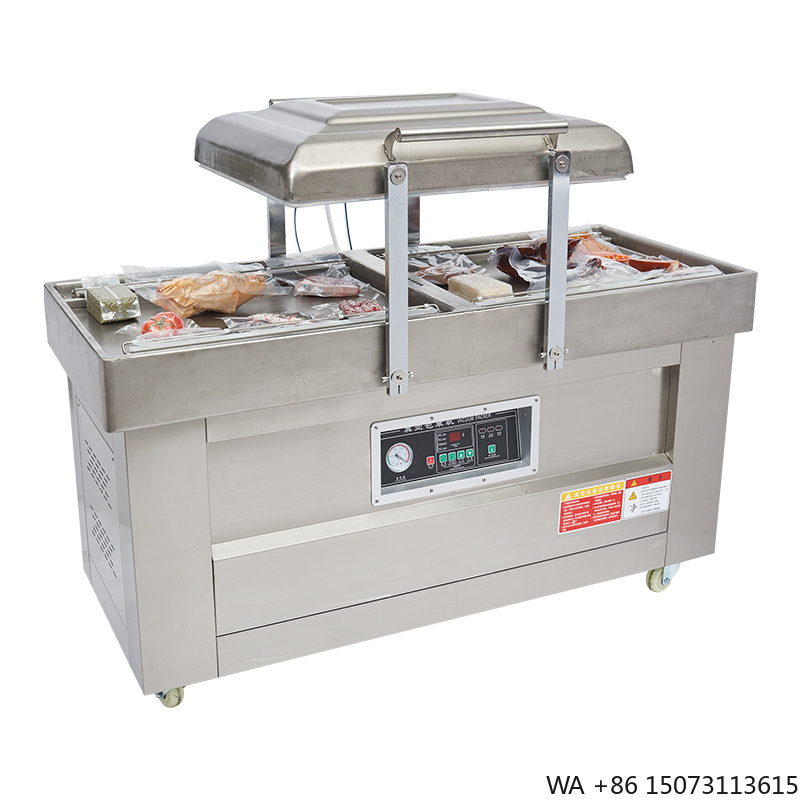 Food Vacuum Sealer - Semi Automatic Double Chamber Vacuum Sealing