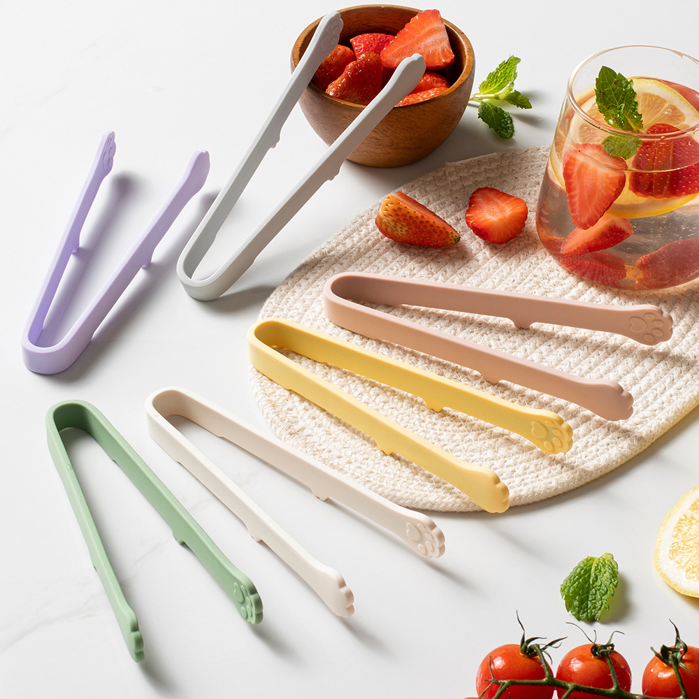 Quirky Kitchen Gadgets - Cute Cat Paw Silicone Food Tongs