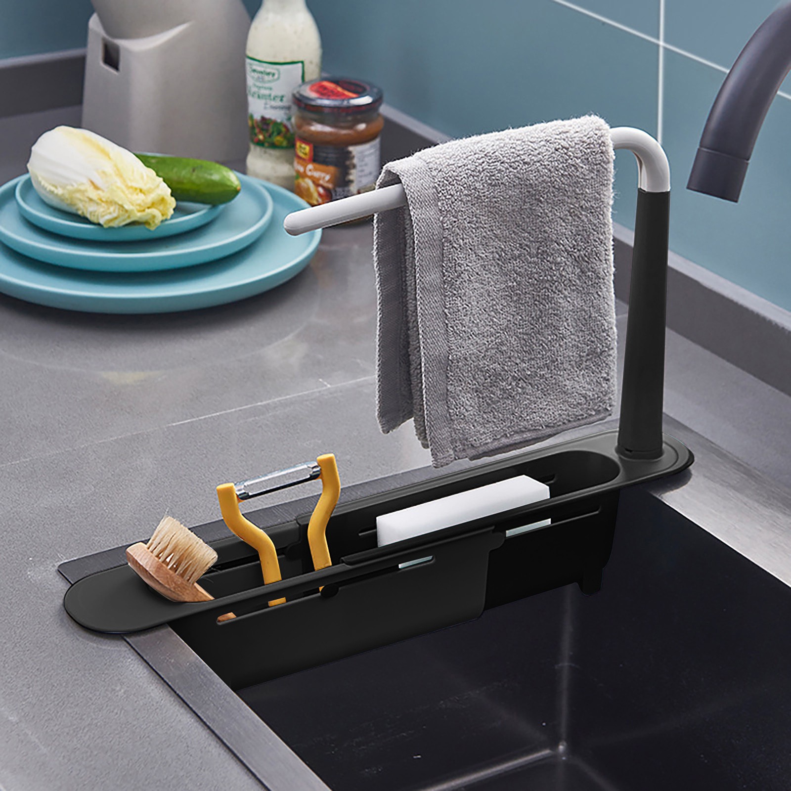 elescopic Sink Shelf Drainer R - đánh giá và giá Quirky Kitchen Gadgets