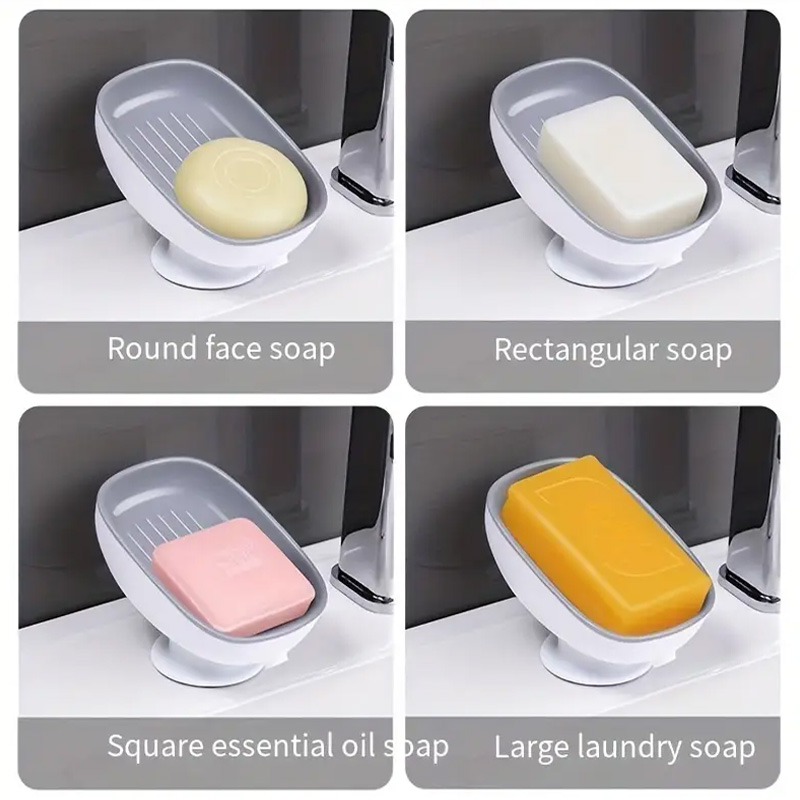 Suction Cup Soap Dish Drainabl - đánh giá và giá Kitchen Gadgets Luxury