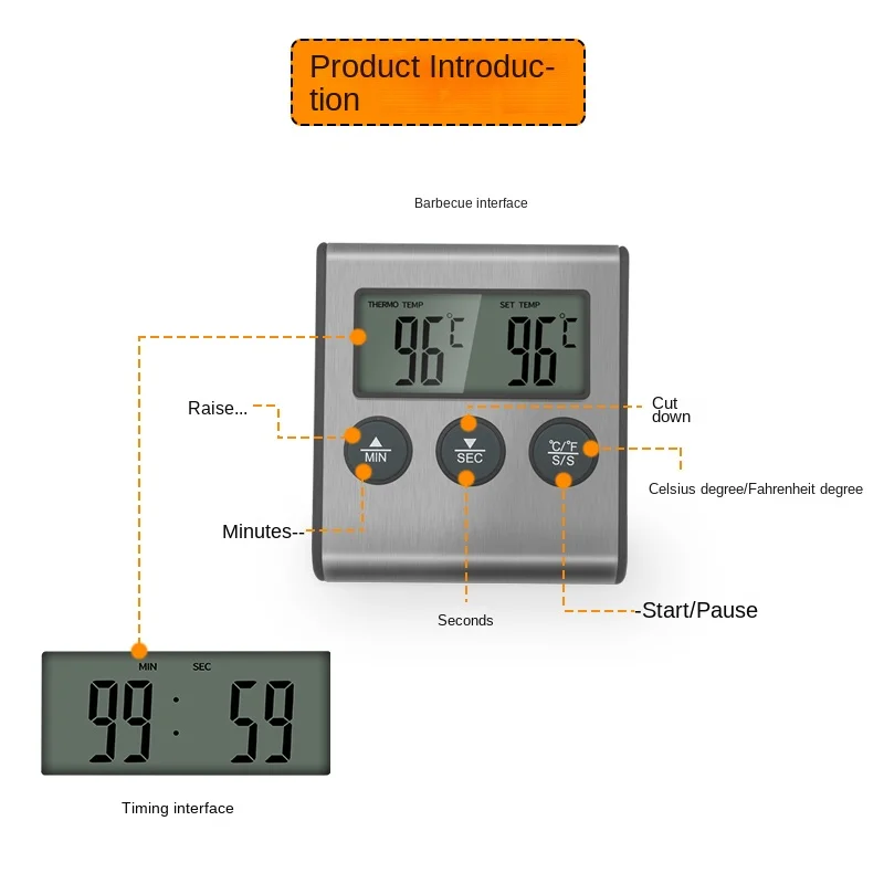 Tp700 Digital Remote Wireless  - đánh giá và giá Kitchen Timer Digital