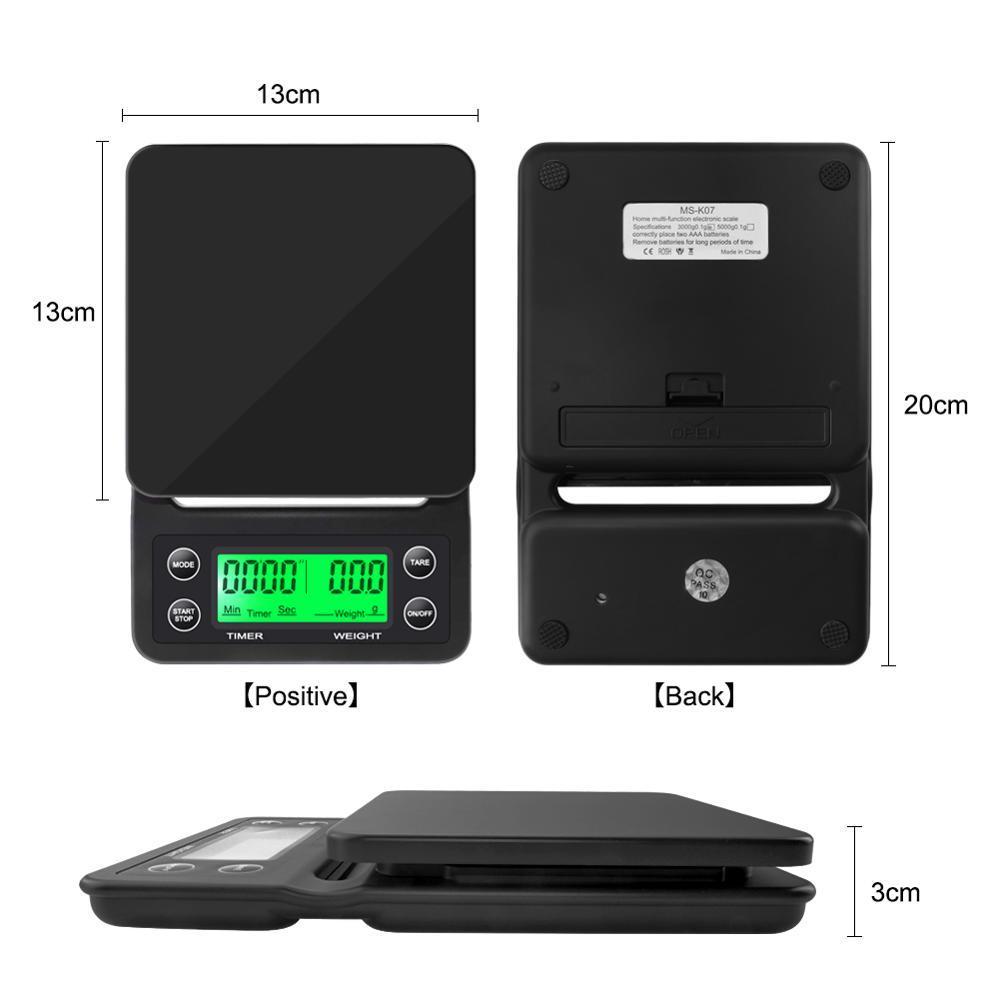 3kg/0.1g 5kg/0.1g Drip Coffee  - đánh giá và giá Kitchen Timer Digital