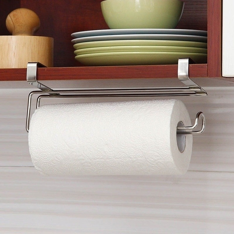 Paper Roll Towel Holder Stainl - đánh giá và giá Kitchen Gadgets Cabinet