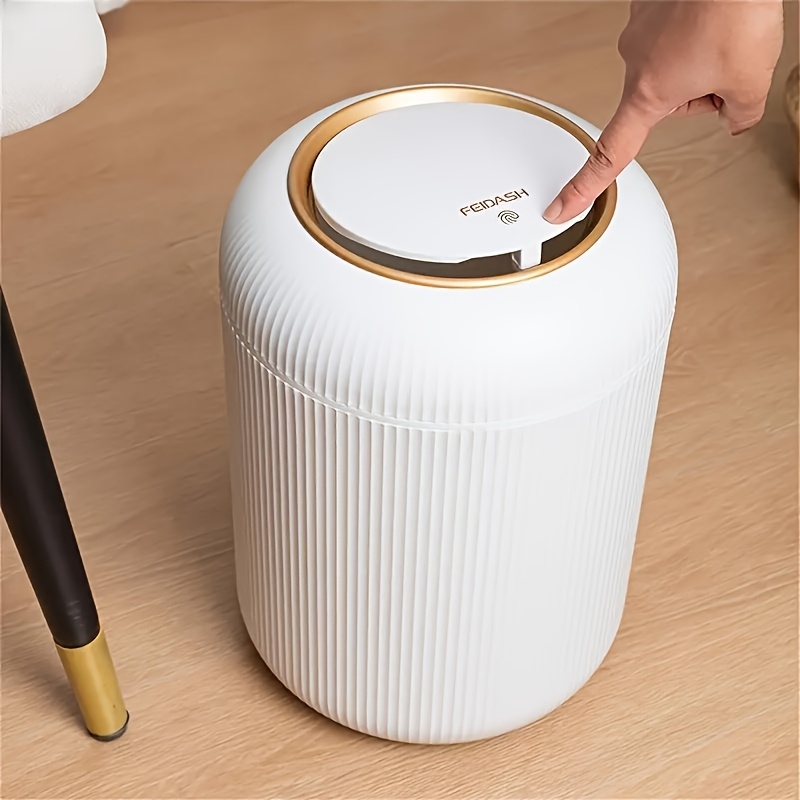 Luxury Stripe Trash Can, Lante - đánh giá và giá Kitchen Gadgets Luxury
