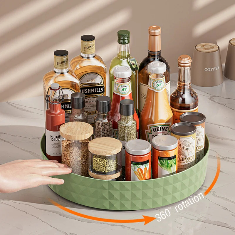 360 Rotating Seasoning Storage - đánh giá và giá Kitchen Gadgets Cabinet