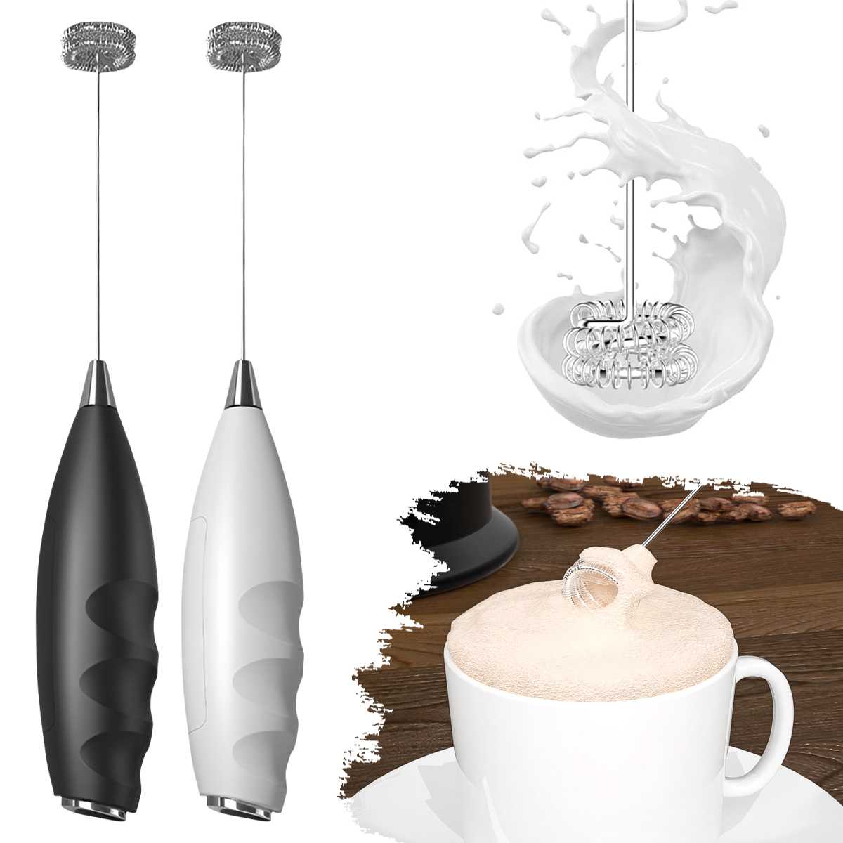 Coffee Electric Milk Frother E - đánh giá và giá Quirky Kitchen Gadgets