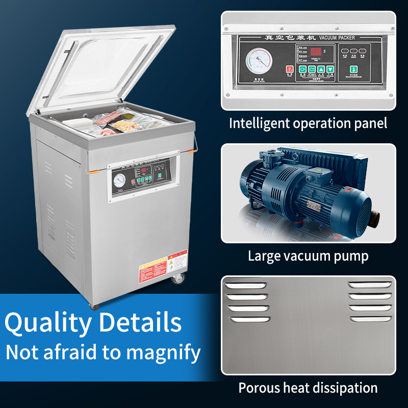 DZ-500  Vertical Single Chambe - đánh giá và giá Food Vacuum Sealer