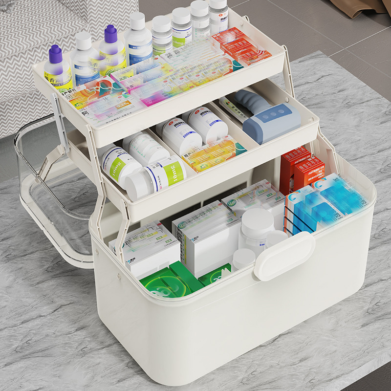 Large Capacity Clear Lid Medic - đánh giá và giá Kitchen Gadgets Cabinet