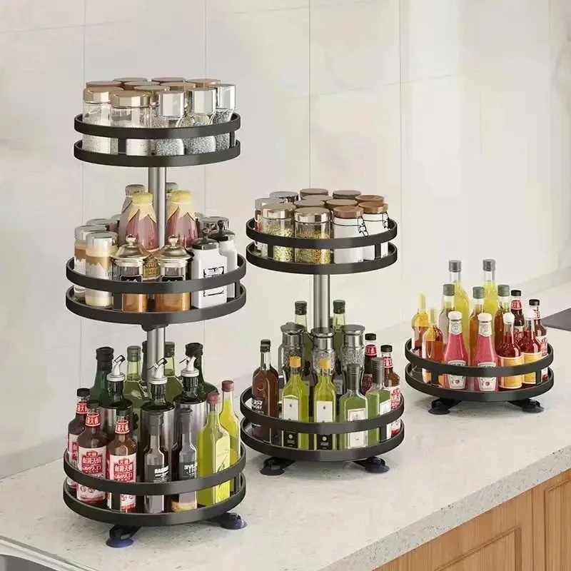 360° Degree Rotatable Spice Tu - đánh giá và giá Kitchen Gadgets Storage Ideas