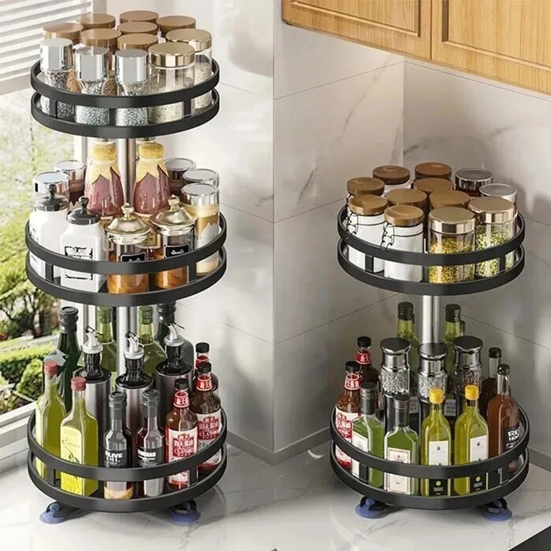 360° Degree Rotatable Spice Tu - đánh giá và giá Kitchen Gadgets Storage Ideas