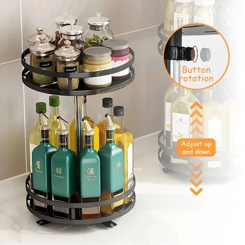 360°Rotatable Spice Storage Tu - đánh giá và giá Kitchen Gadgets Storage Ideas