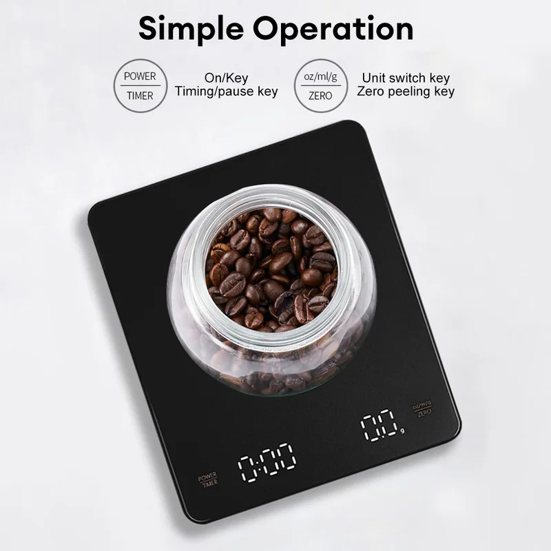 Digital Coffee Scale with Time - đánh giá và giá Kitchen Timer Digital