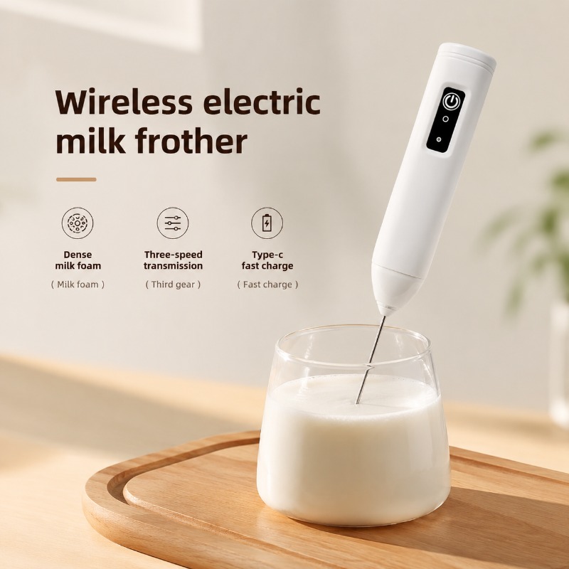 Electric Milk Frother + Egg Be - đánh giá và giá Quirky Kitchen Gadgets
