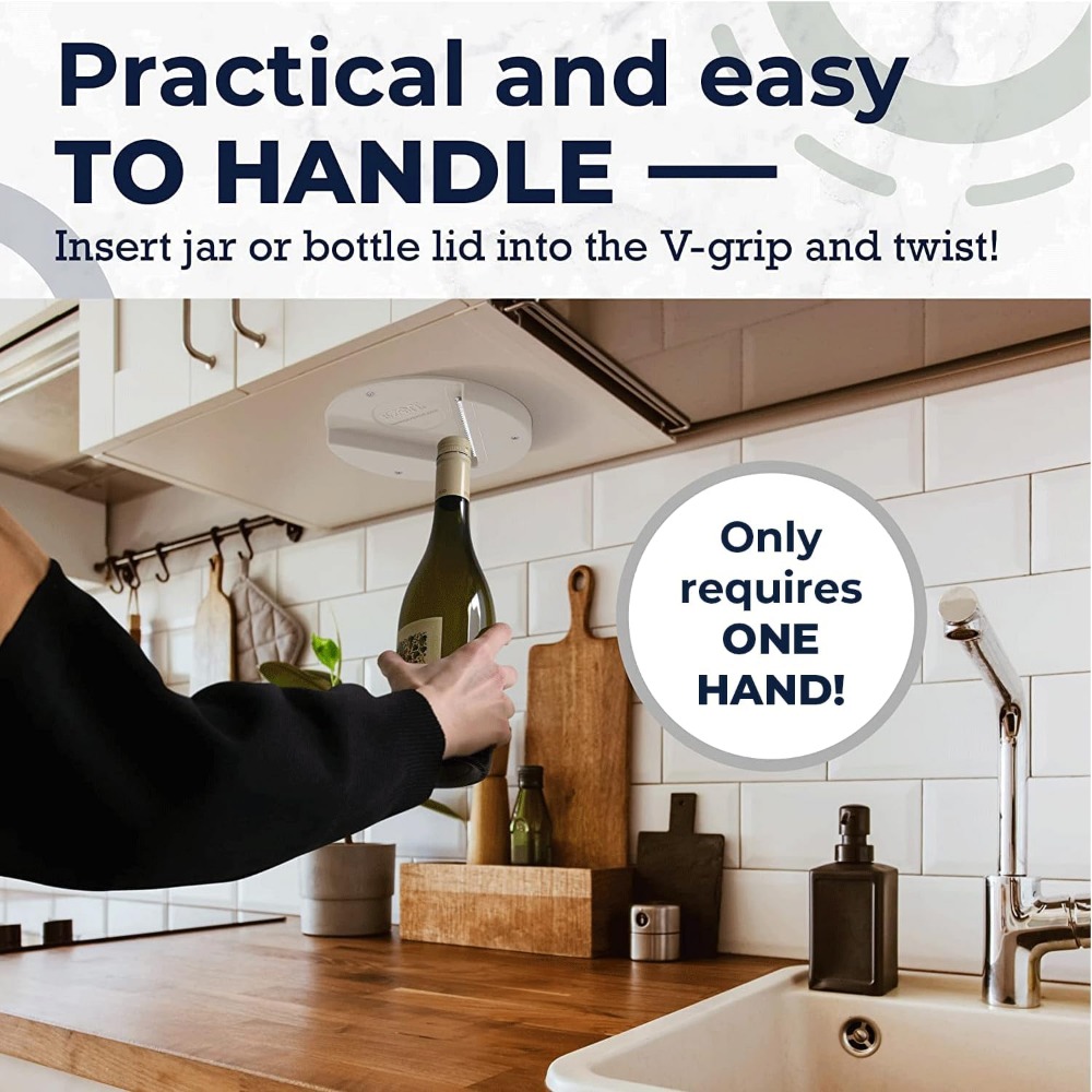 1pc Under Cabinet Jar Openers  - đánh giá và giá Kitchen Gadgets Cabinet