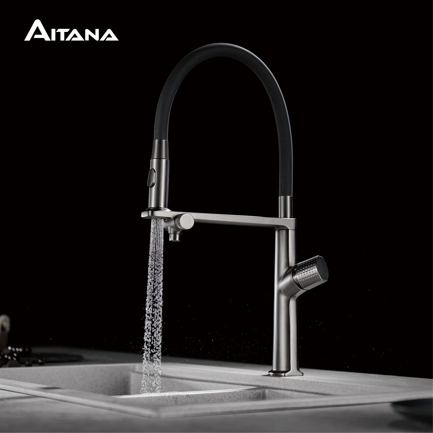 Luxury Gun Gray Brass Kitchen  - đánh giá và giá Kitchen Gadgets Luxury