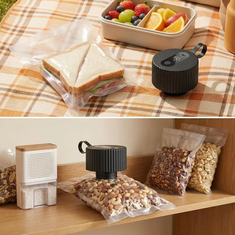 3‑in‑1 Handheld Electric Mason - đánh giá và giá Food Vacuum Sealer