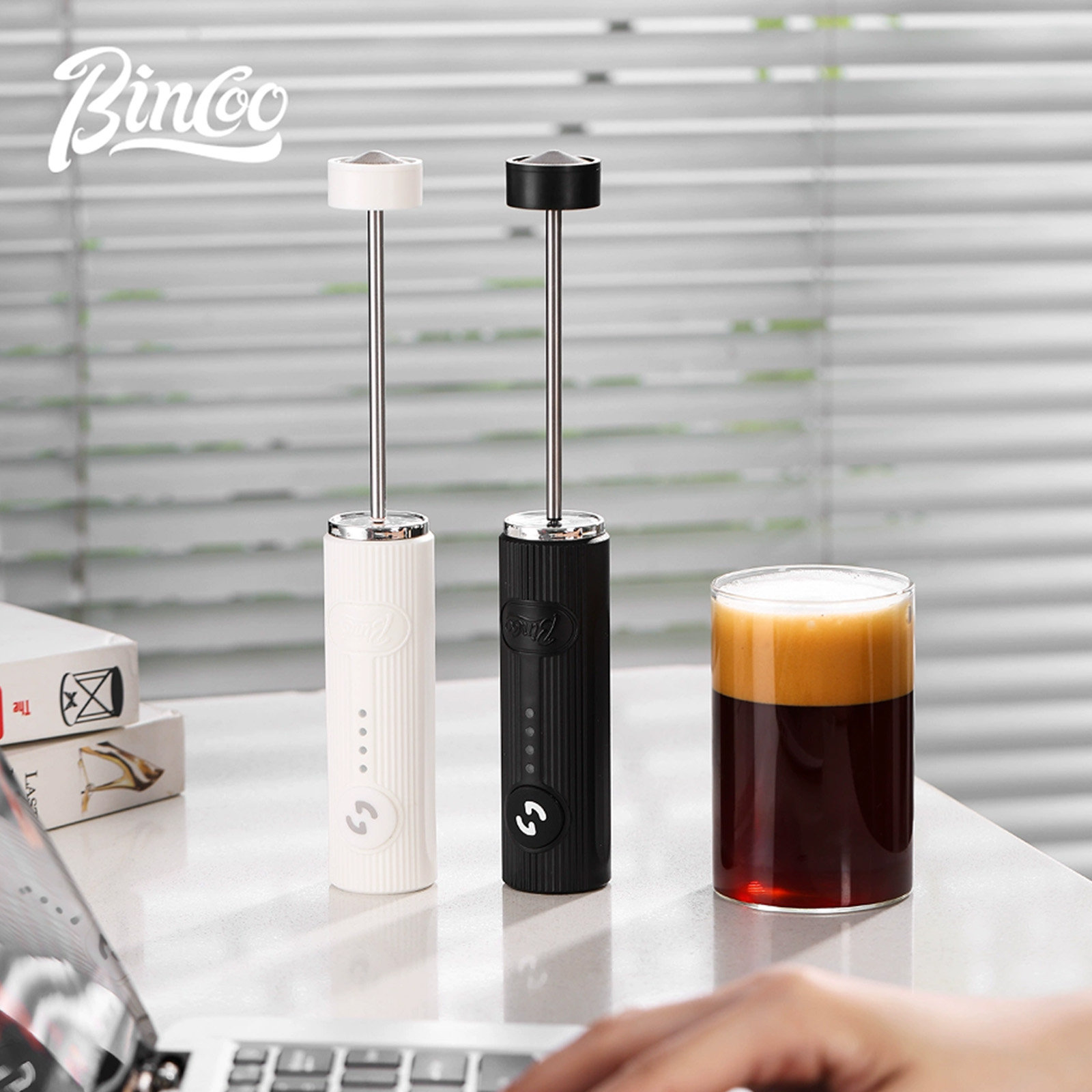 BINCOO Electric Coffee Frother - đánh giá và giá Quirky Kitchen Gadgets